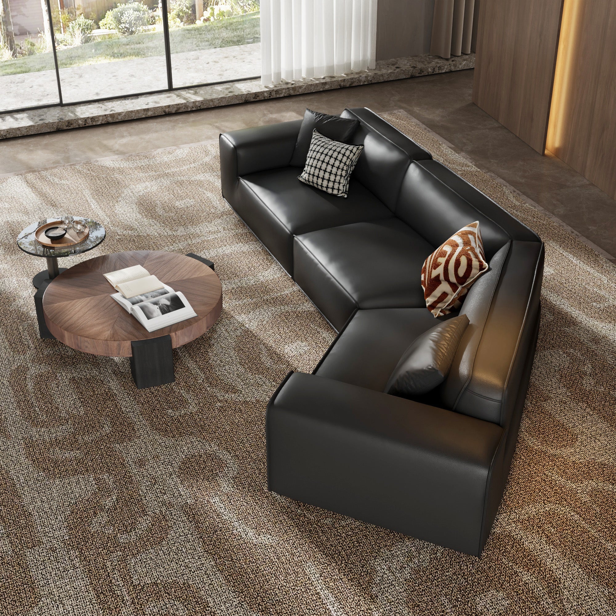 Canapé incurvé Domus