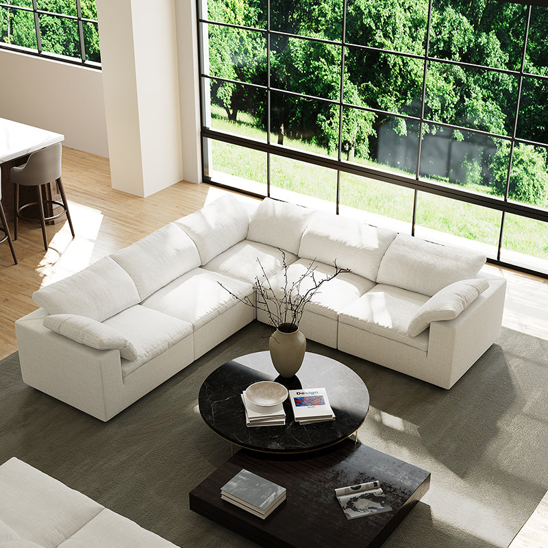 Sectionnel de coin tendre Wabi-Sabi