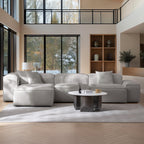 Canapé sectionnel modulaire Freedom gris