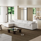 Canapé et pouf beige Tender Wabi-Sabi