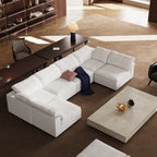 Canapé sectionnel en U Tender Wabi-Sabi avec extrémités ouvertes