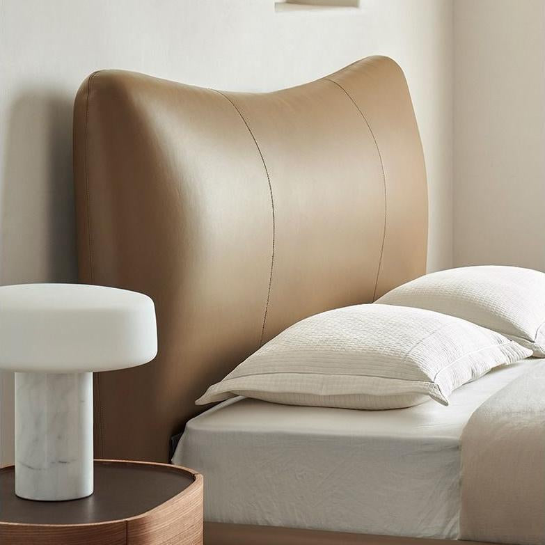 Lit en cuir Choco Swirl