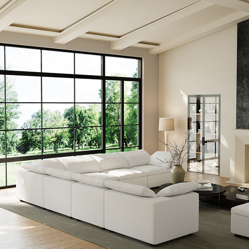 Sectionnel de coin tendre Wabi-Sabi