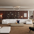 Canapé sectionnel en U Tender Wabi-Sabi avec extrémités ouvertes