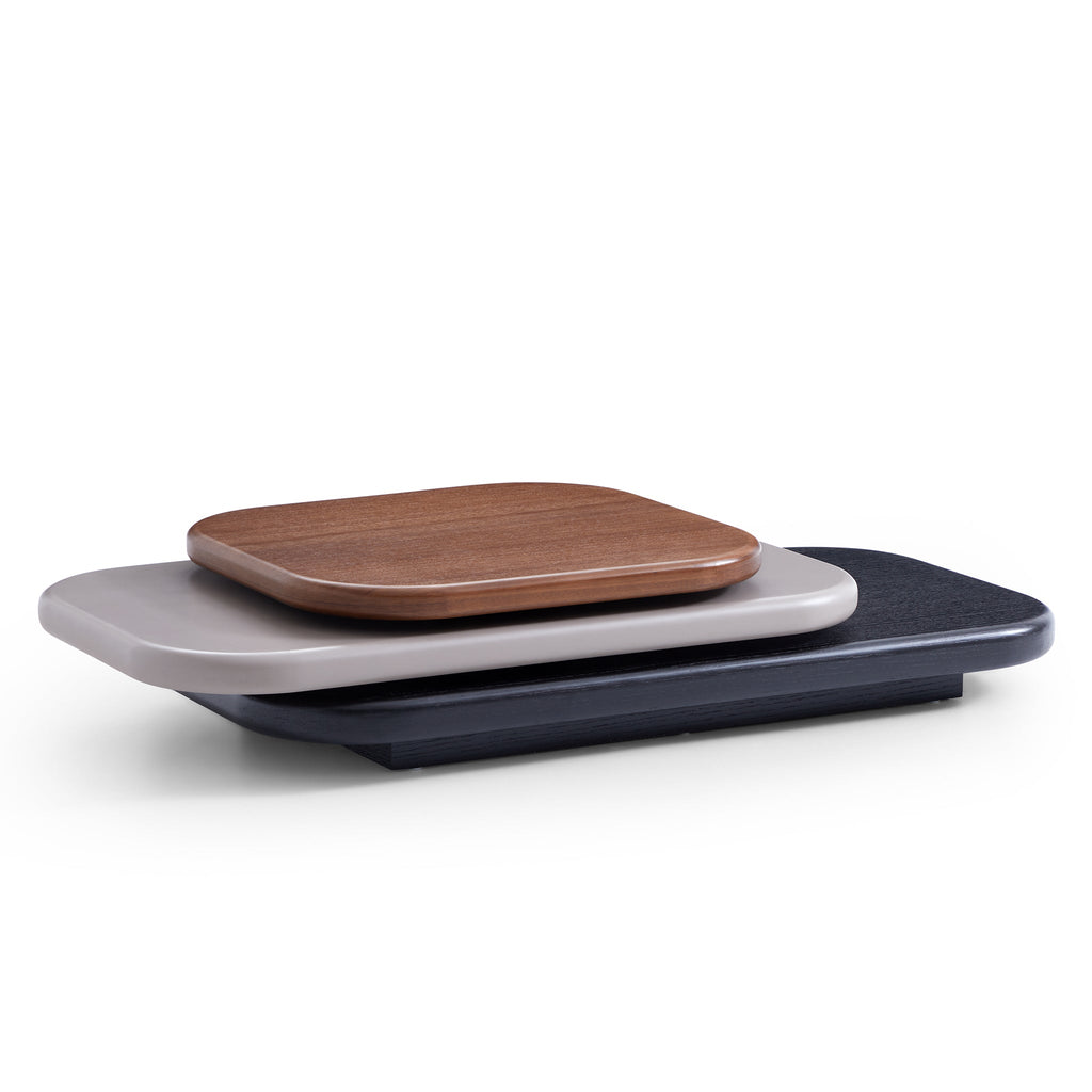 Table basse rotative Pebbles