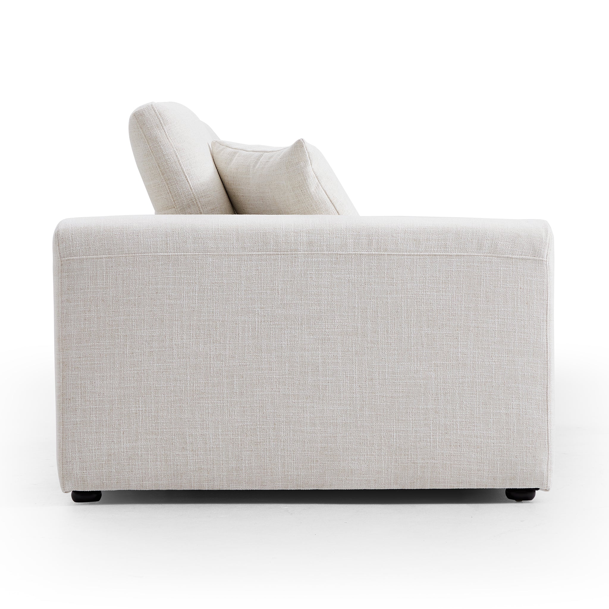 Canapé en tissu Serrat Beige Performance