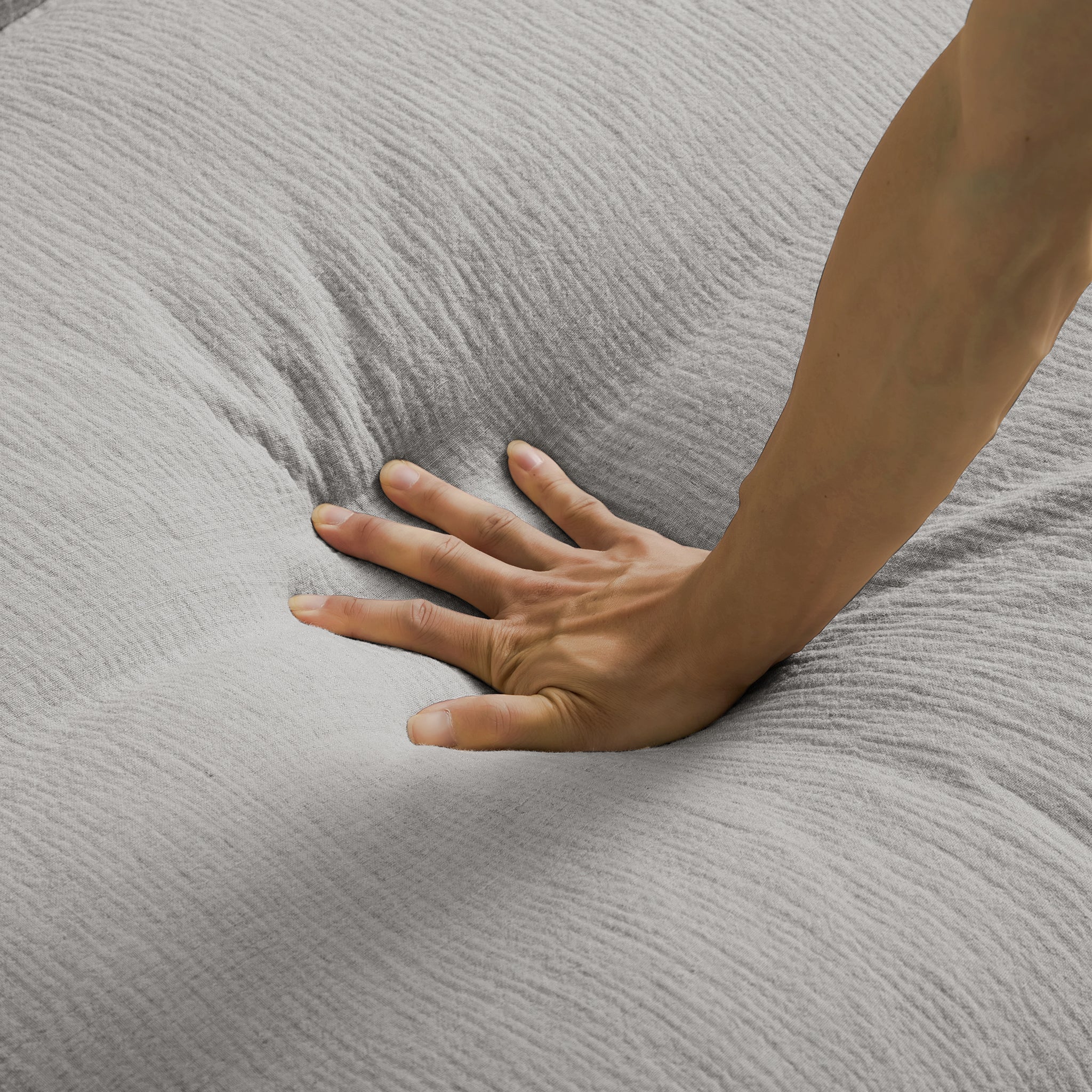 Fauteuil d'appoint modulaire gris Freedom