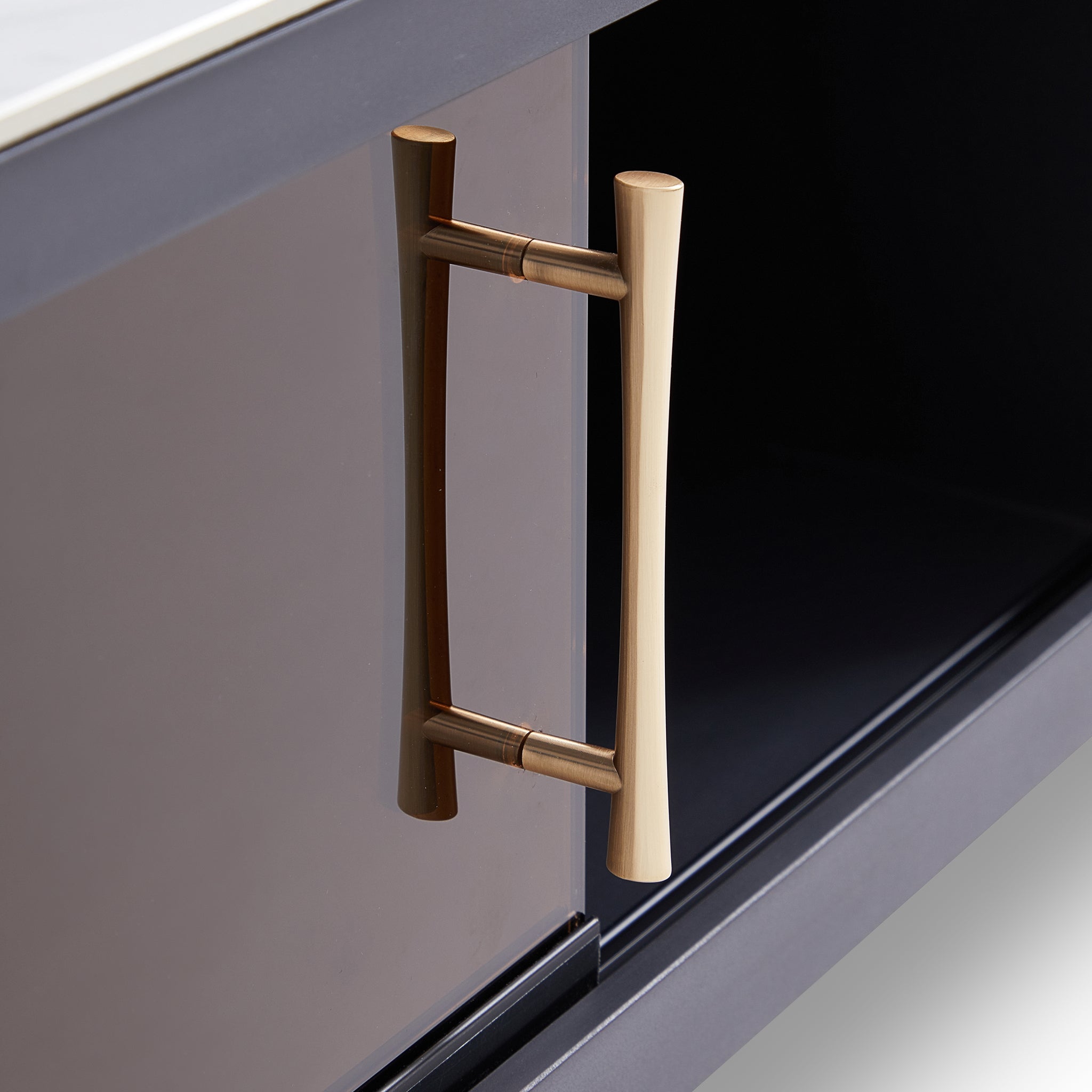 Meuble TV Noble Doré