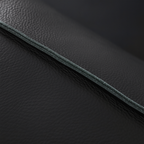 Canapé minimaliste en cuir pleine fleur Deacon