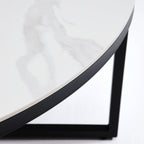 Ensemble de tables basses rondes et carrées Clarence