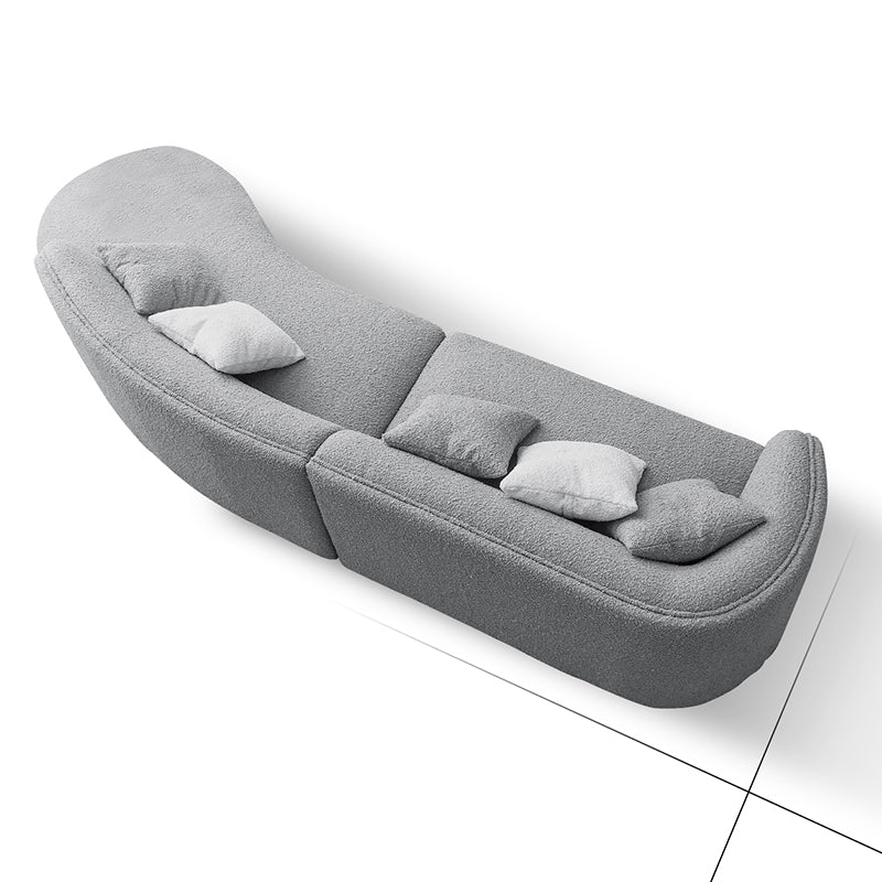 Canapé blanc Wabi-Sabi Crescent Bay