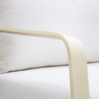 Ensemble de conversation extérieur en aluminium Mykonos avec coussins