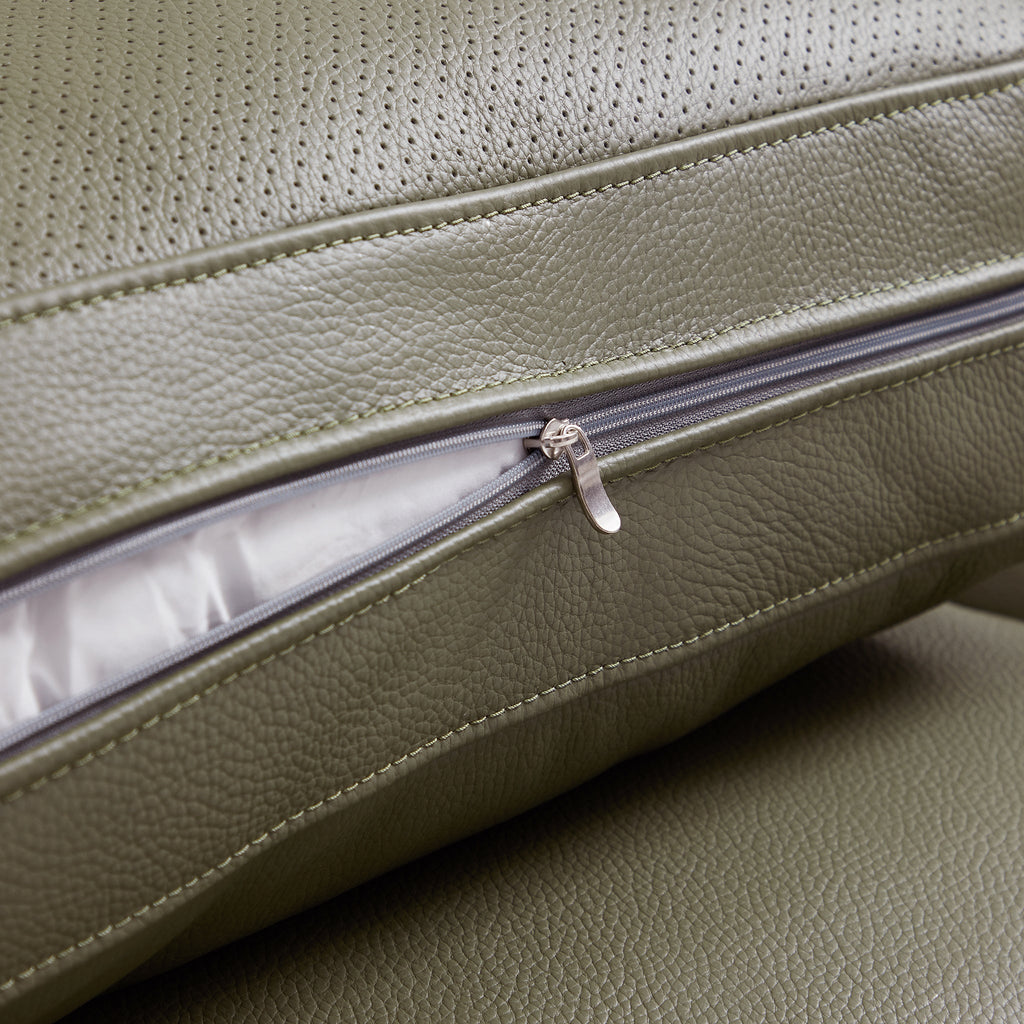 Ensemble de canapés Olivia en cuir véritable pleine fleur