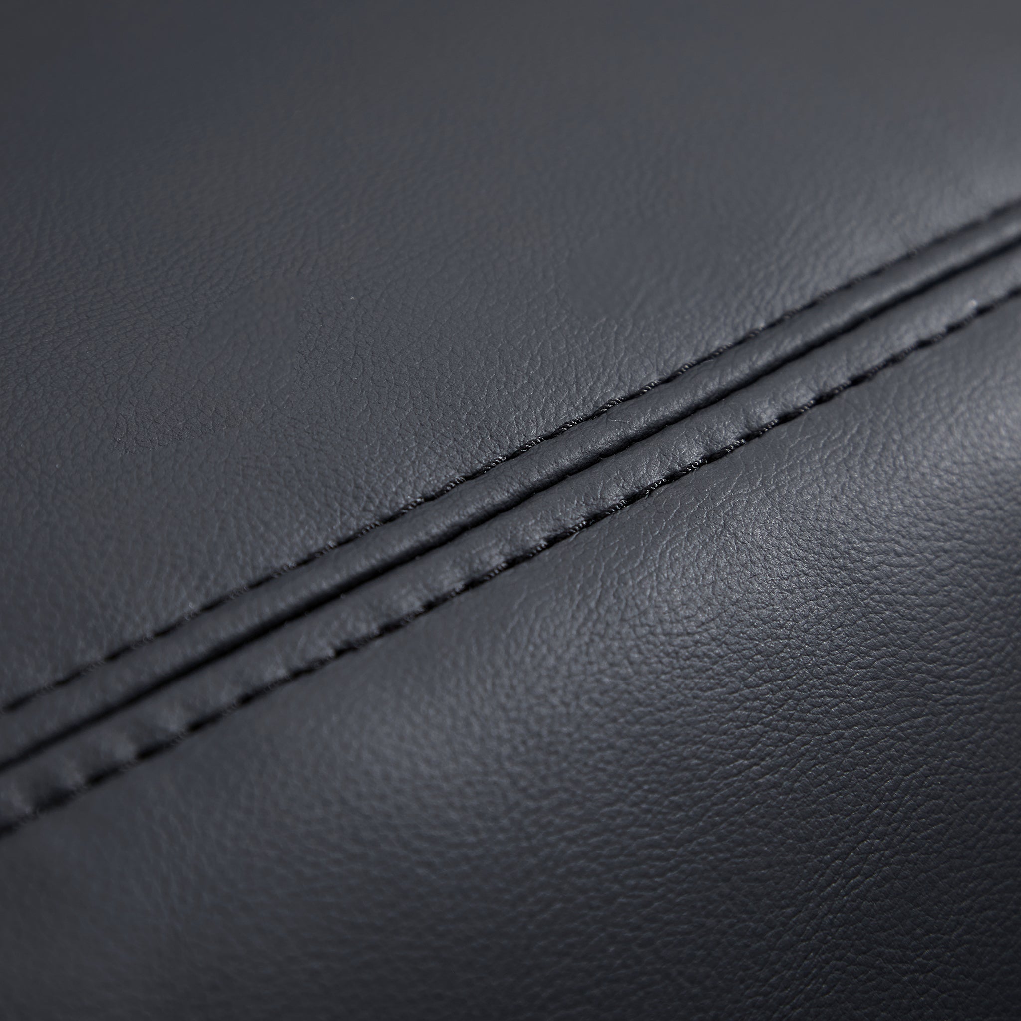 Canapé Blazer en cuir noir