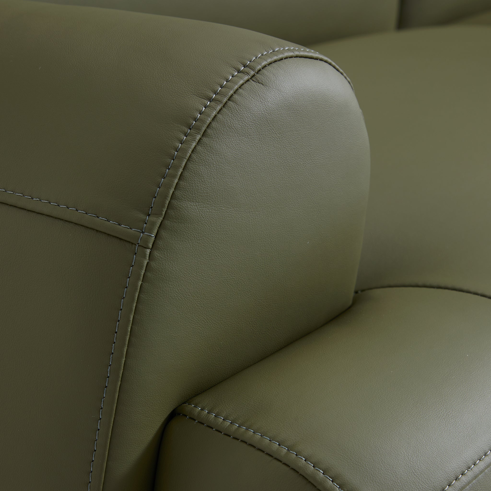 Canapé en cuir moderne Brenley