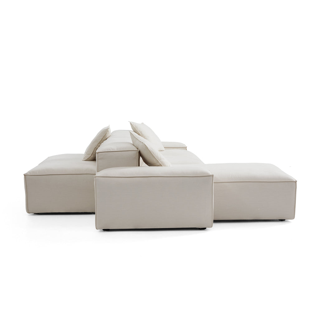 Canapé sectionnel double face Freedom Modular Beige
