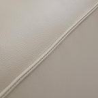 Fauteuil modulaire en cuir noir Domus