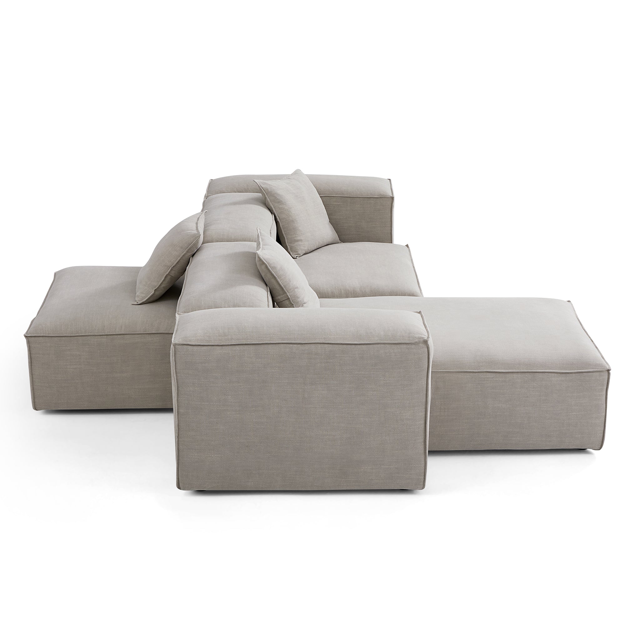 Canapé sectionnel double face Freedom Modular New Gray