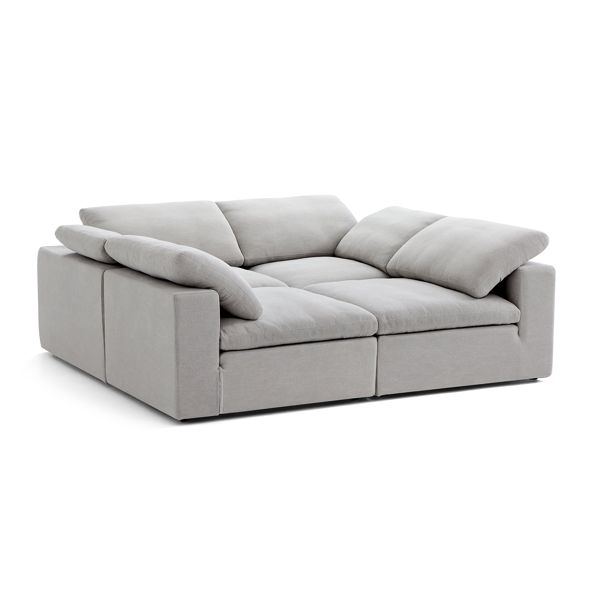 Canapé-lit gris tendre Wabi-Sabi