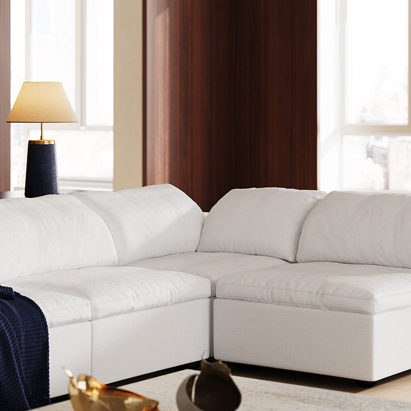 Canapé sectionnel en U Tender Wabi-Sabi avec extrémités ouvertes