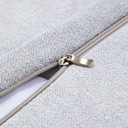 Canapé d'angle minimaliste blanc Connery