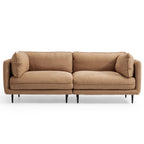 Canapé en tissu camel vanille