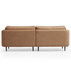 Canapé en tissu camel vanille