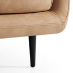 Canapé en tissu camel vanille