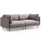 Canapé en tissu camel vanille