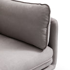 Canapé en tissu camel vanille