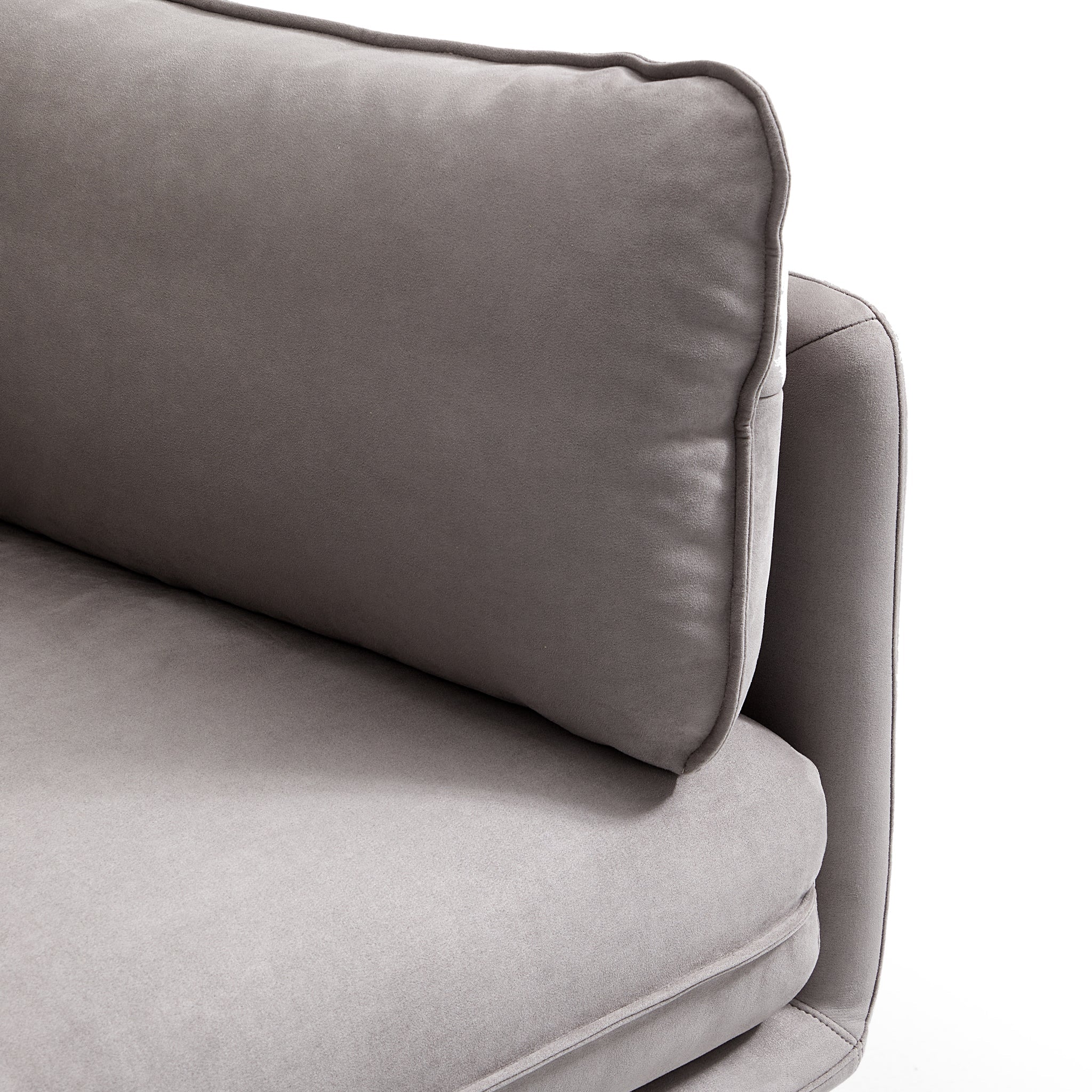 Canapé en tissu camel vanille