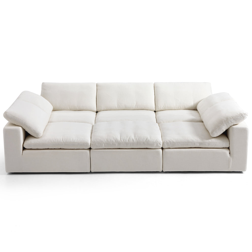 Canapé-lit gris tendre Wabi-Sabi