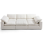 Canapé-lit gris tendre Wabi-Sabi