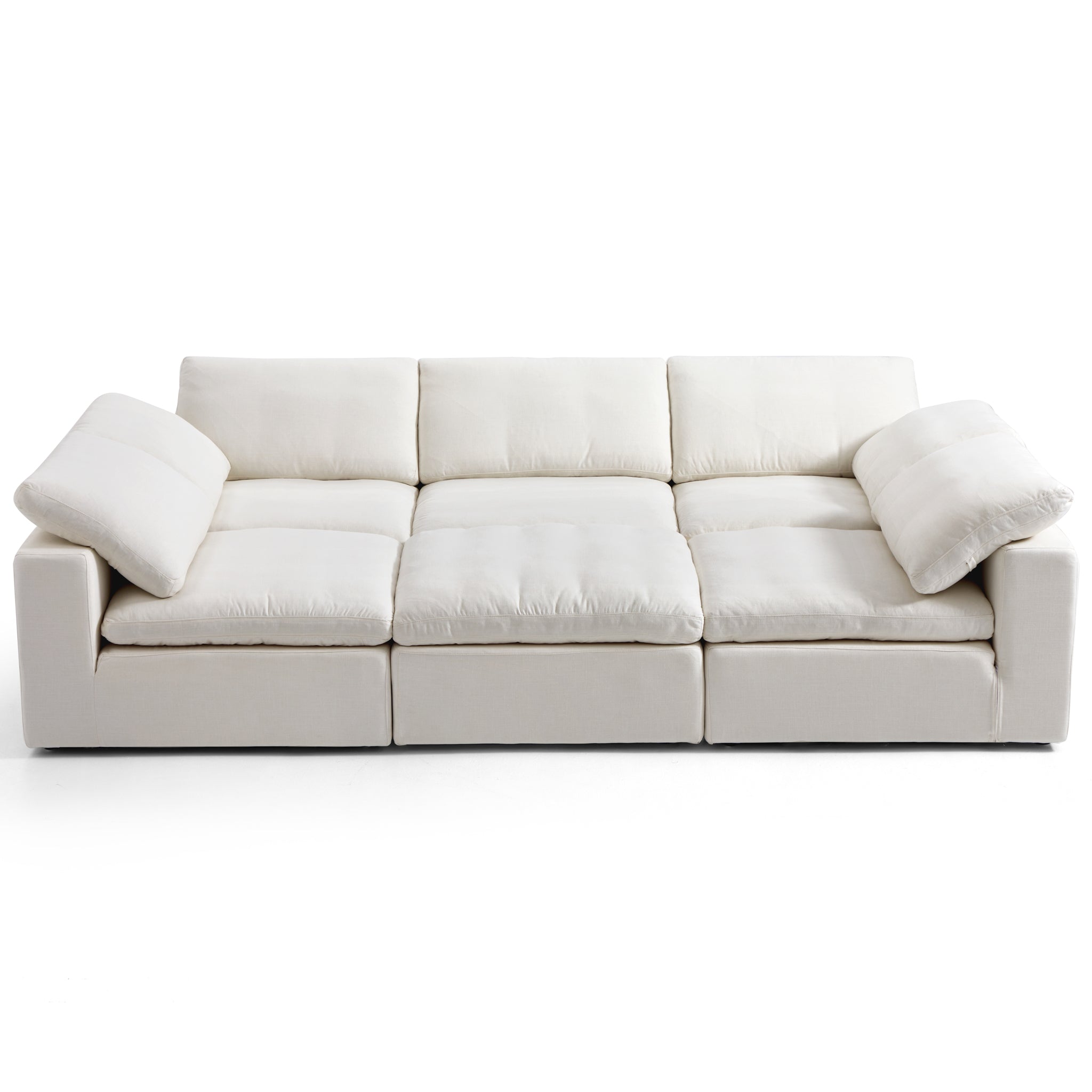 Canapé-lit gris tendre Wabi-Sabi