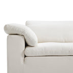 Canapé et pouf beige Tender Wabi-Sabi