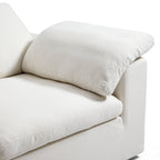 Canapé et pouf beige Tender Wabi-Sabi