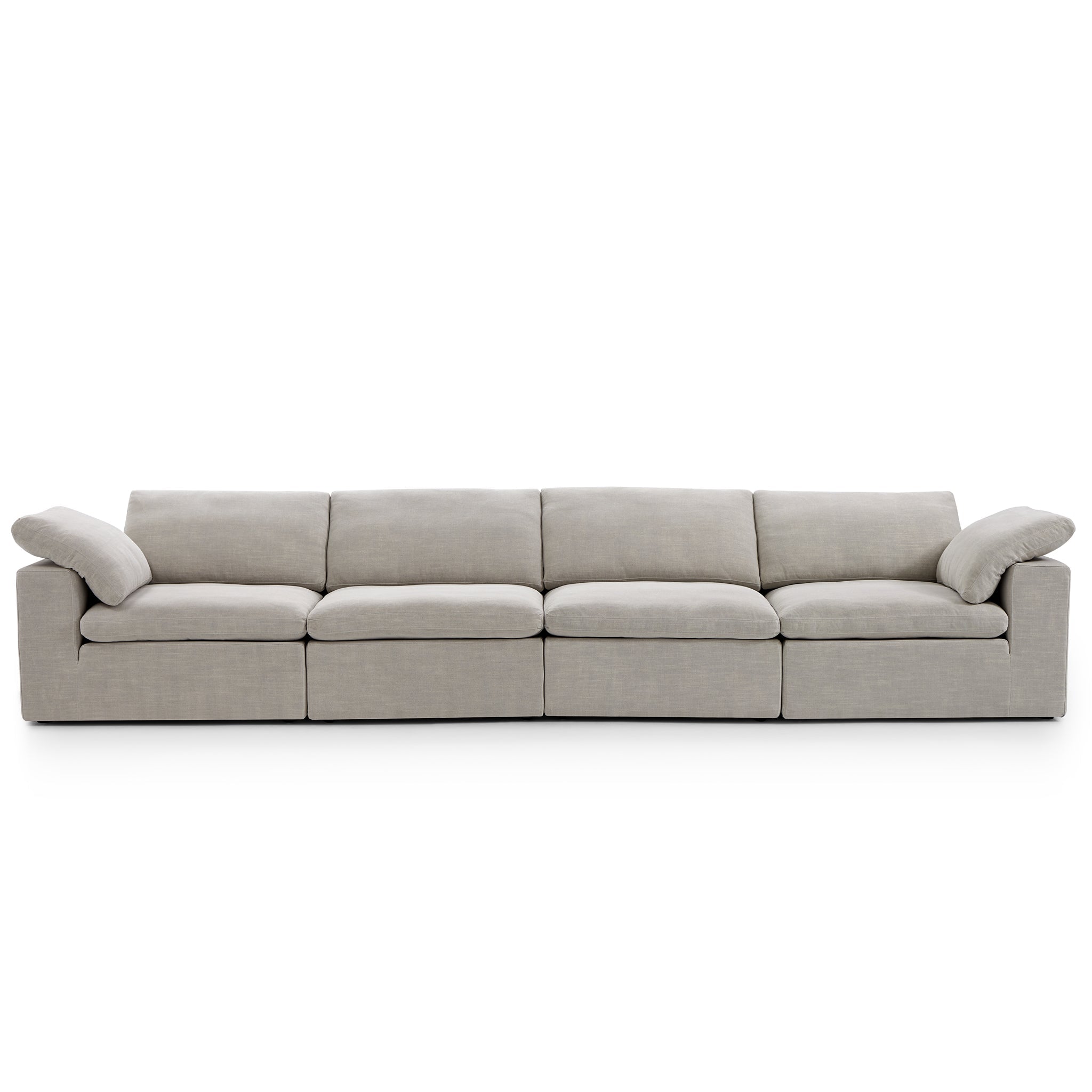 Canapé beige tendre Wabi-Sabi