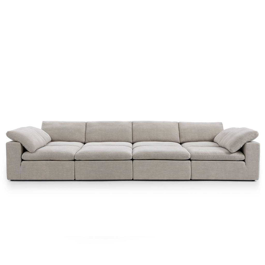 Canapé-lit gris tendre Wabi-Sabi