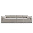 Canapé-lit gris tendre Wabi-Sabi