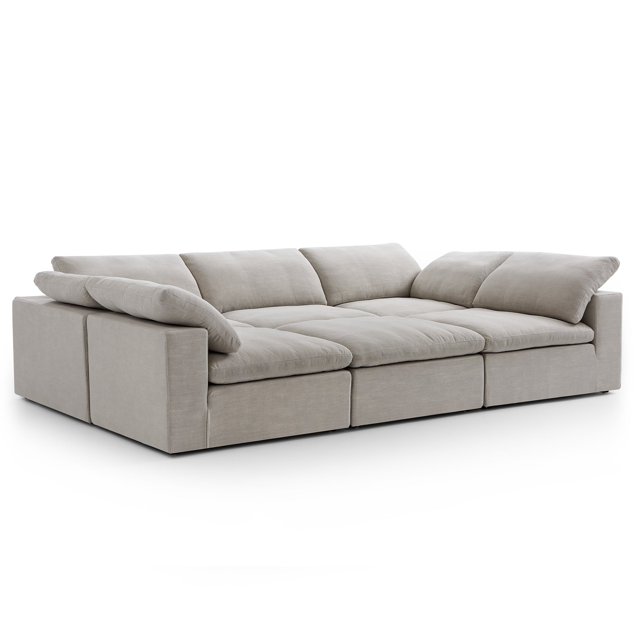 Canapé-lit gris tendre Wabi-Sabi