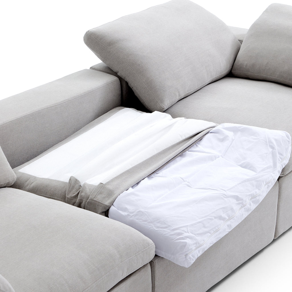 Canapé et pouf beige Tender Wabi-Sabi