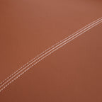 Canapé modulaire en cuir marron Domus