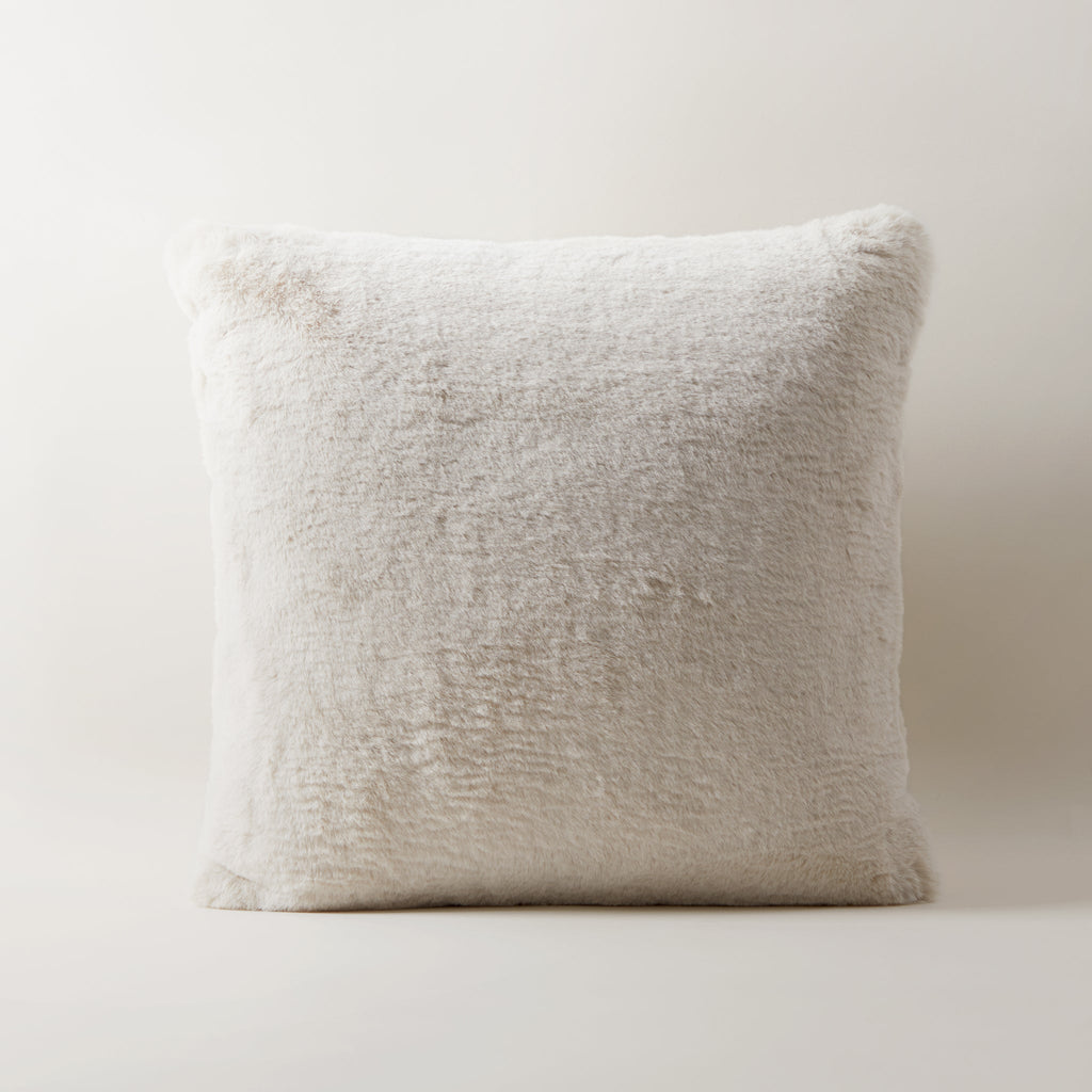 Coussin en fausse fourrure de luxe Belton
