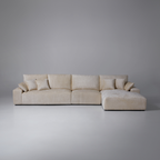 Le canapé d'angle jaune Empress