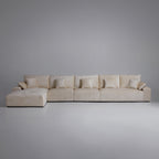 Le canapé d'angle jaune Empress