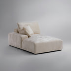 Le canapé d'angle beige Empress