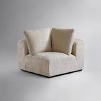 Le canapé sectionnel en U beige Empress