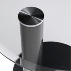 Table d'appoint en verre Flux