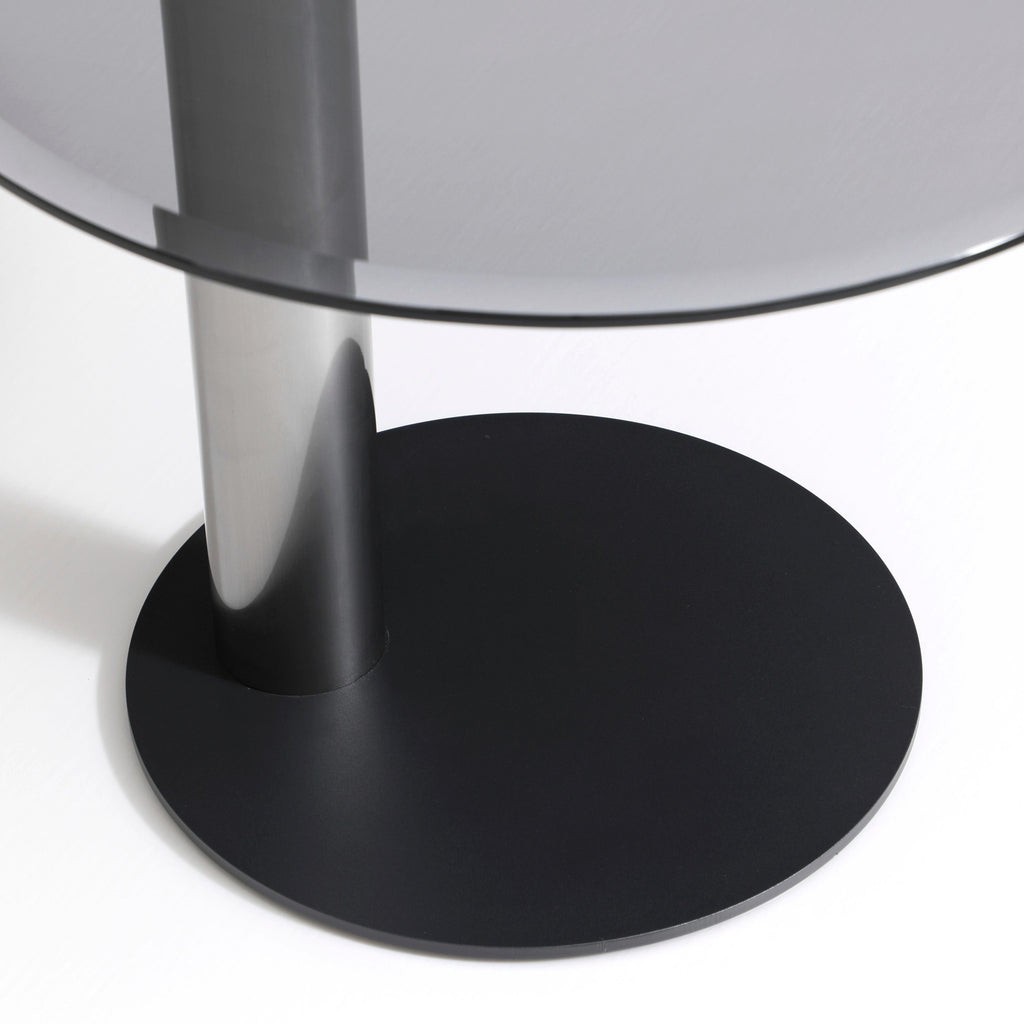 Table d'appoint en verre Flux