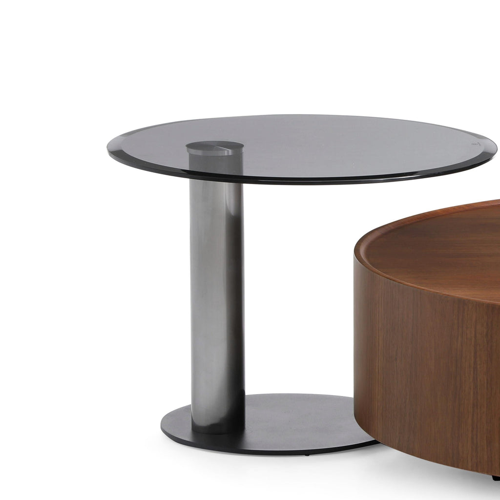 Table d'appoint en verre Flux